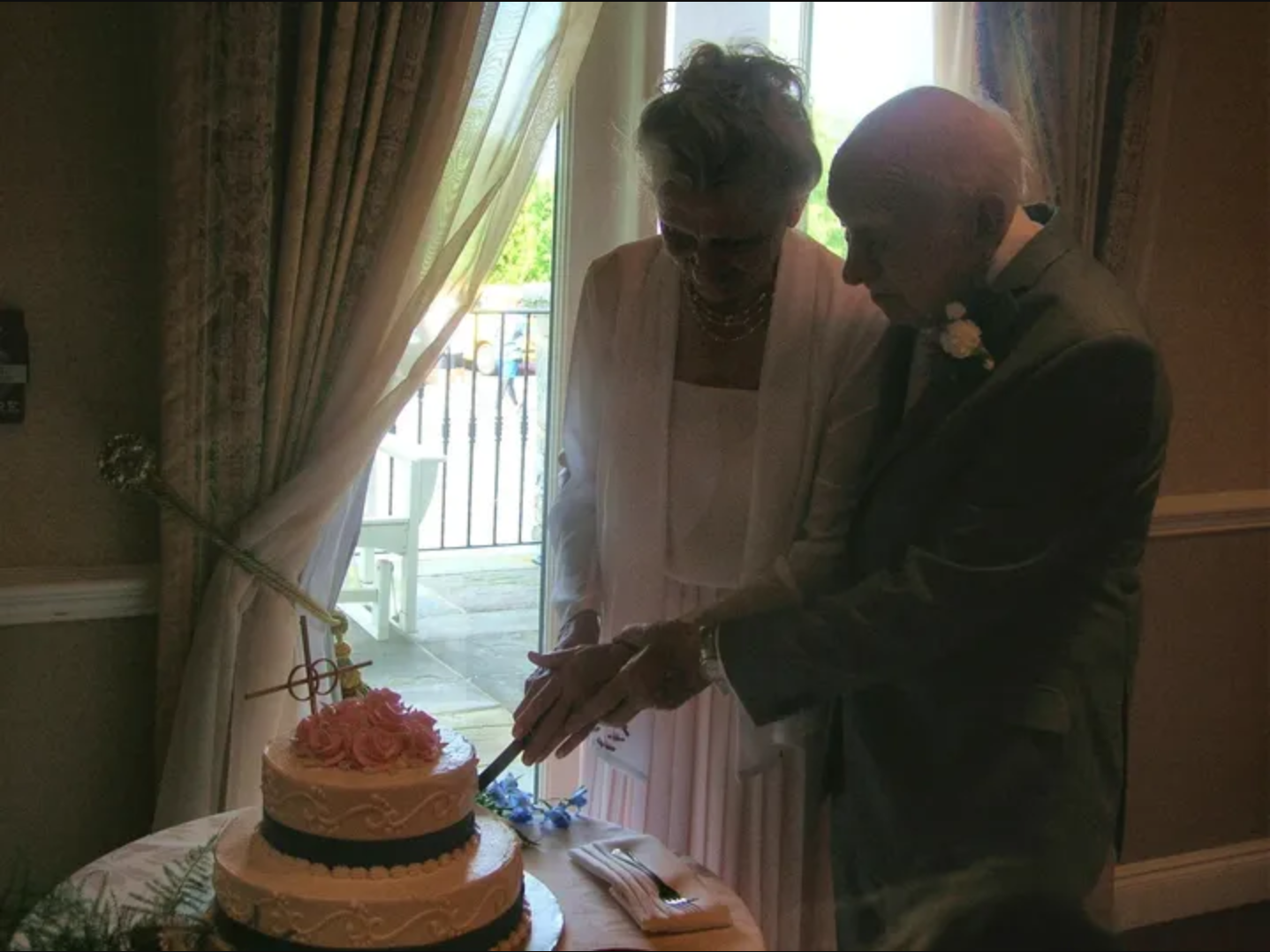 My parents – Harry and Evelynn at their 50th anniversary vow renewal ceremony. September 8th, 2012 Love you forever Mom and Dad~